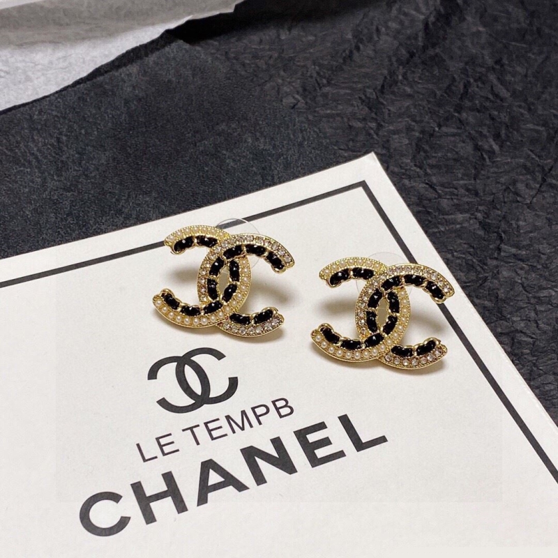 Ch*el earrings